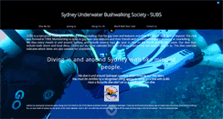 Desktop Screenshot of gaydive.org.au