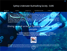 Tablet Screenshot of gaydive.org.au